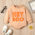 Autumn And Winter New Long Sleeve Letter Rompers Jumpsuit