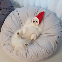 Pet Moisture-proof Dust Proof High Elastic Removable And Washable Large Round Bed