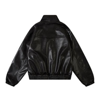 Men's Fashion PU Leather Motorcycle Jacket