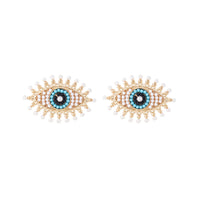 Exaggerated Big Eye Earrings For Women, Minimalist Cool Style, Daily All-Match Ear Jewelry