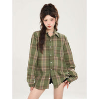 Retro Mid-length Sun Protection Shirt Coat Women
