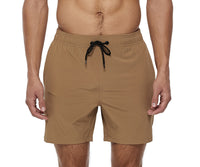 Men's Casual Solid Color Quarter Beach Pants