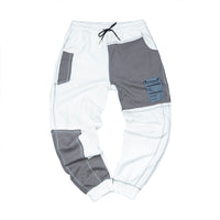 Men's stitching sports trousers