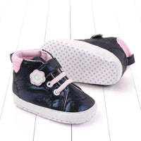 Casual shoes small flower toddler shoes non-slip soft sole