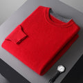 Men's Knitted Thickened Crewneck Versatile Sweater