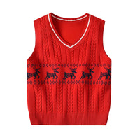 Children's knitted vest