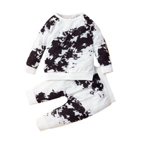Infants Round Neck Tops And Pants Set