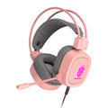 Head-mounted gaming headset