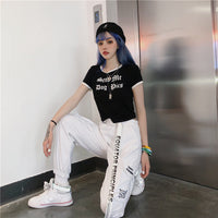 All-match casual high-waist overalls
