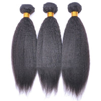 kinky straight real hair