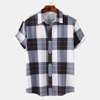 Cross-border Wind Beach Digital Printing Men's Short Sleeve Shirt