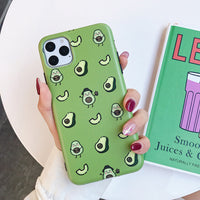 Green avocado phone case