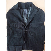 Men's Casual Fashion Temperament Pure Color Open Lining Jacket