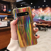 Laser colorful mobile phone case