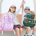 Children's Spine Protection Good-looking Multi-compartment Burden Reduction Schoolbag