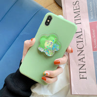 Decompression quicksand bag mobile phone case