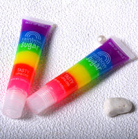 Rainbow Jelly Transparent Tube Colorless Moisturizing Lip Oil