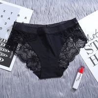Women's Traceless Mid Waist Ice Silk Underwear