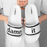 Couple Slippers Cool Breathable Non-slip Soft Home Bathroom Sandals  Toe