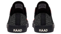 Fashion Printed Couple High Top Canvas Shoes