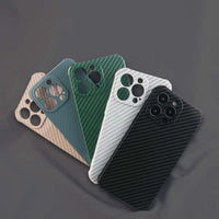 Kevlar Pattern Protective Case TPU Soft Shell Carbon Fiber