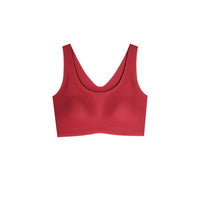 No Size Braces Vest Style Comfortable Seamless Underwired Bra Underwear