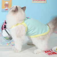 Kitty Clothes Summer Thin Pet Vest