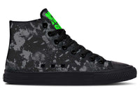 High Top Canvas Shoes For Printing Lovers