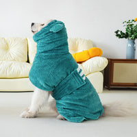 Cross-border New Thickened Dog Bathrobe