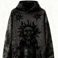 Fashion Casual Printed Polyester Sweater