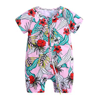 Summer round neck jumpsuit