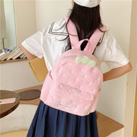 New AutumnWinter Cute And Versatile Plush Backpack