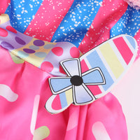 Girls' Candy-color Skirt Single Long Sleeve Candy Lollipop Ornament