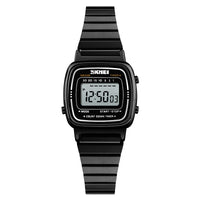 Waterproof steel mesh strap ladies watch