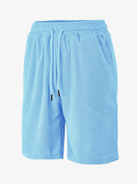 Loose Comfortable Breathable Jacquard Fabric Men's Casual Shorts
