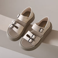 Korean-style Wide-foot Plus-size Casual Sports Beach Roman Sandals
