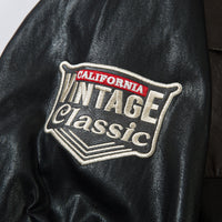 Loose PU Leather Jacket Men's Coat
