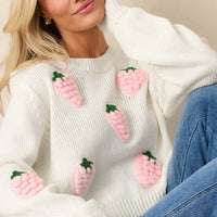 Women's Elegant Long-sleeved Sweater Beige