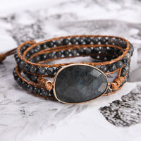 European And American-style Fashionable Beaded Braided Bracelet