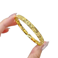 Sakura Crushed Ice Bracelet For Women Solid High-End Crushed Style