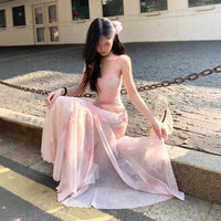 High-End Rendered Floral Print Dress Womens Summer