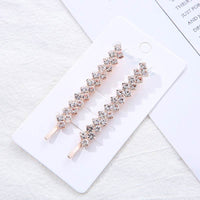 Diamond Claw Chain Hair Clip Bar Shaped Clip Wedding Hairware