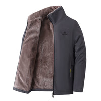 Fashion Casual Loose Jacket Fleece-lined Thickened