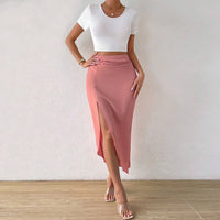 Stylish European And American-style Hip-hugging Skirt