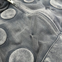 Heavy-water-washed Fade-resistant High-density Hoodie With A Loose Round Fit