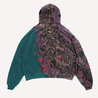 Fashion Casual Printed Polyester Sweater