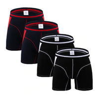 Color Block Modal Shorts And Long Boxer Briefs