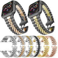 Creative All-match Casual Five-bead Metal Strap