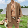Casual Shirt Shorts Two-piece Suit Loose