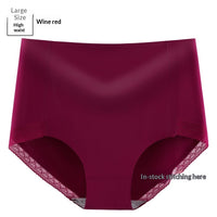Sexy Lace Hip-Lifting Tummy-Control High-Waist Viscose Underwear